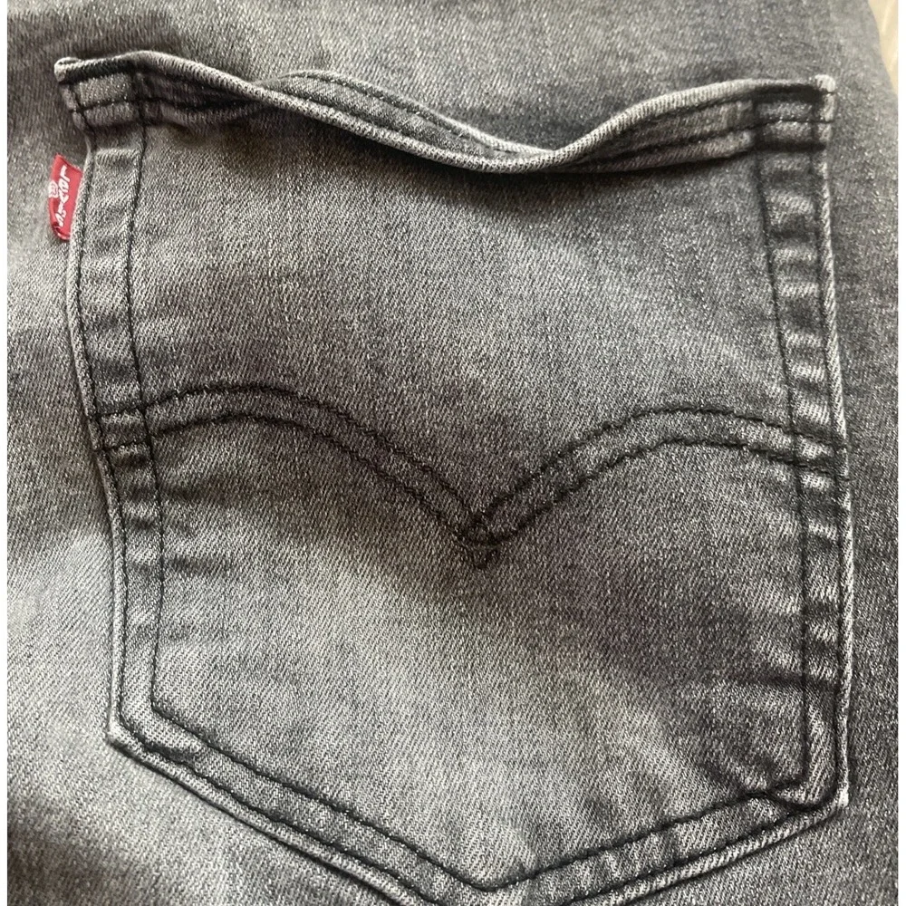 Levi's 514 Straight‎ Leg Denim Jeans Men's 38x32 Stretch Distressed